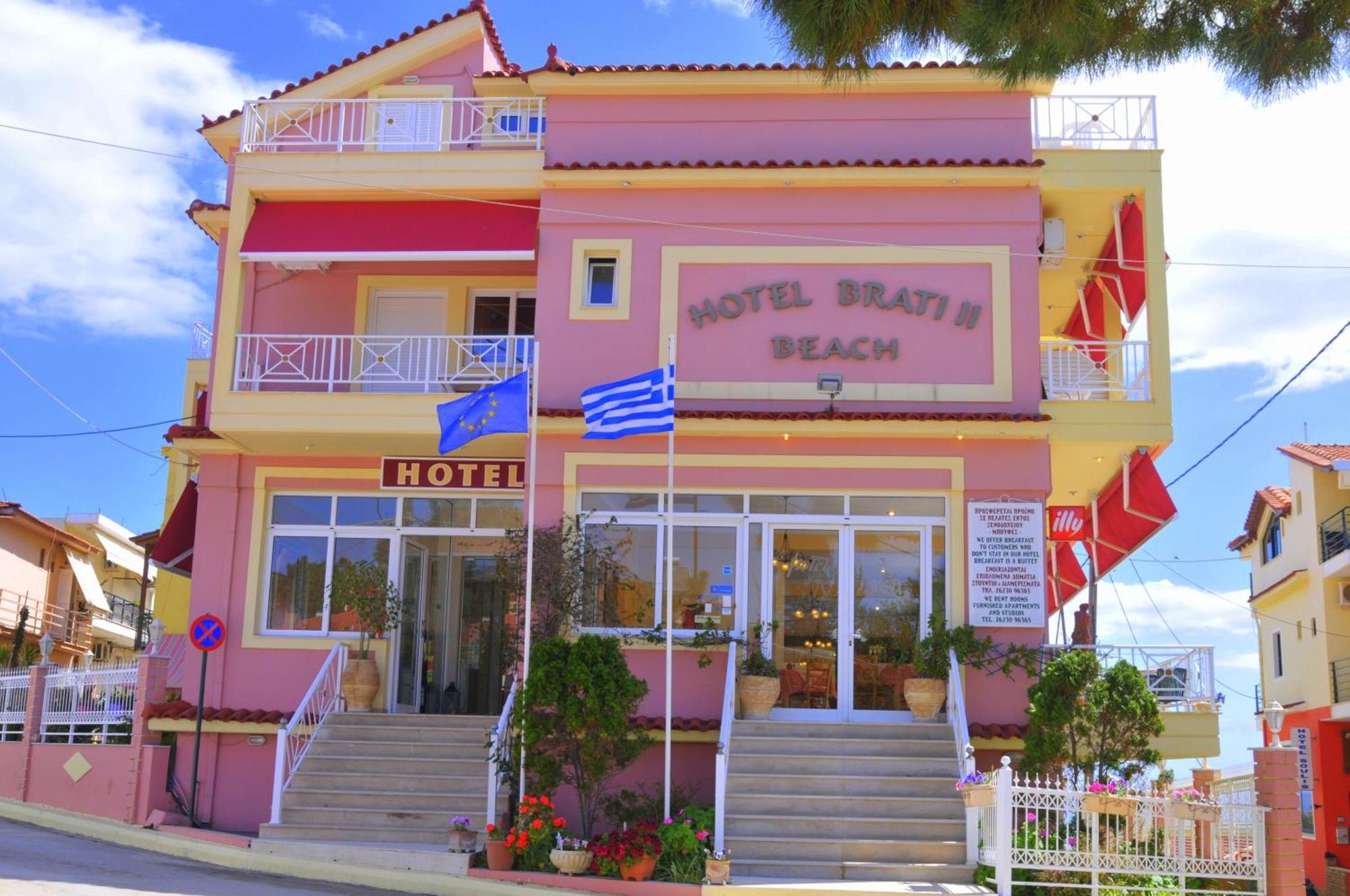 Brati II Beach Hotel Arkoudi Exteriör bild